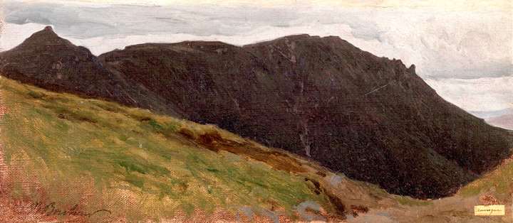 Mountain Landscape in the Auvergne